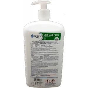 Derhand Plus El Dezenfektanı 1 lt Pompalı