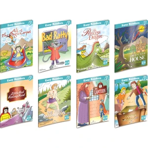İngilizce Hikaye Seti (8 Kitap) Level-2 Karekod Dinlemeli