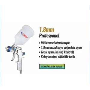 Baytec Boya Tabancası Üstten Depolu MK1300