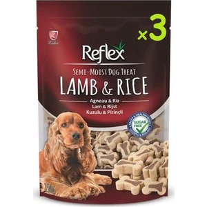 Semi Moist Kuzu Pirinçli Köpek Ödül Maması 150GR.( 3 Adet )