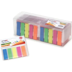Inox 5 Renkli Yapışkanlı Page Marker 12 x 45 mm 30'lu