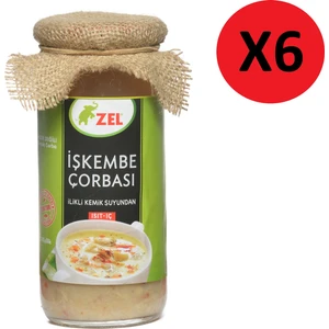 Işkembe Çorbası 480 ml - Ilikli Kemik Suyundan - 6 Adet