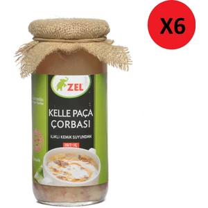 Kelle Paça Çorbası 480 ml - Ilikli Kemik Suyundan - 6'lı Paket