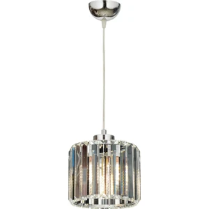 AVONNI AV-65239-1K Krom Kaplama Modern Avize E27 Metal Kristal 19cm