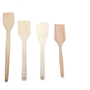 Ahşap Tahta Spatula 4 Çeşit