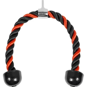 XTR Fitness Triceps Halatı Kırmızı-Siyah