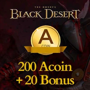 Pearl Abyss Black Desert Online 200 Acoin + 20 Bonus