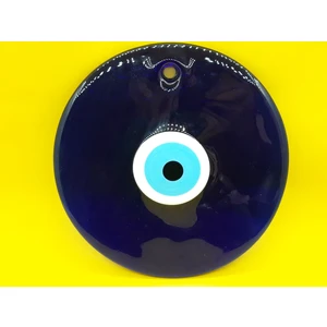 Trend Yıldızı 25 cm Büyük Boy Saf Cam Nazar
