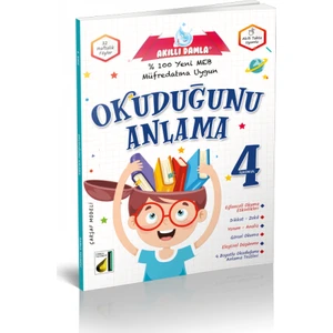 Damla Yayınevi Akıllı  Okuduğunu Anlama - 4. Sınıf