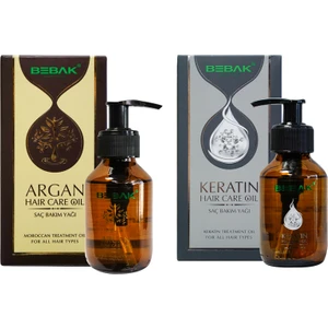 Argan Saç Bakım Yağı 100ML-KERATİN Saç Bakım Yağı 100 ml