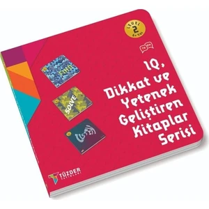 6+ Yaş Level 2 - IQ Dikkat ve Yetenek Geliştiren Kitaplar Serisi