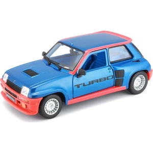 Renault 5 Turbo Mavi 1:24 Model Araba