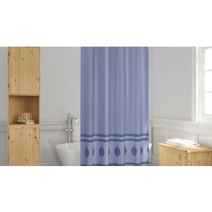 Duş Perdesi 5030 Mavi Çift Kanat 100 x 200 cm