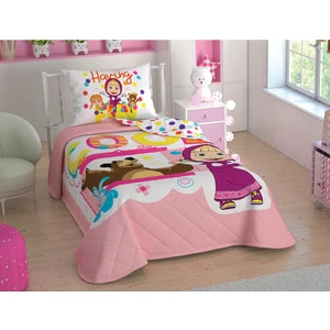 Masha Friendship Lisanslı Yatak Örtüsü
