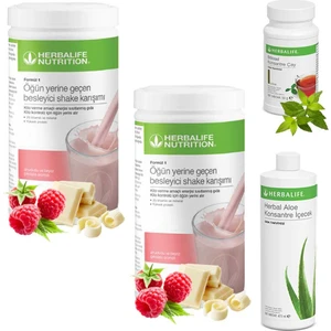 Ahududu Shake 2 - Herbalife Çay Klasik 50 gr - Herbalife Aloe Vera