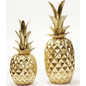 Hediye Seviyorum Ananas Biblo Altın