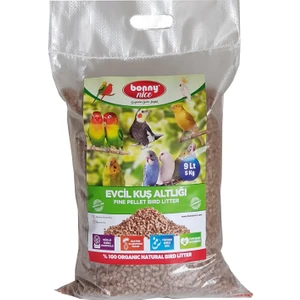 Bonny Nice Kuş Kumu Kanarya Muhabbet Papağan Bülbül Kafes Altlığı 5 kg 10 L