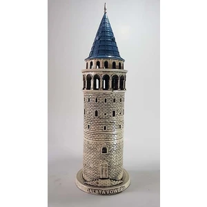 Hediye Seviyorum Galata Kulesi Biblo Bej Büyük 41CM