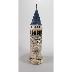 Hediye Seviyorum Galata Kulesi Biblo Bej Orta 29CM