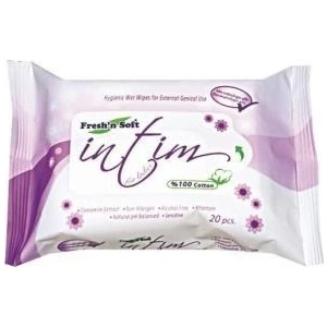 Fresh N Soft Genital Bolge Temizleme Mendili 20'li