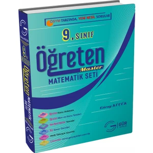 Gür Yayınları 9.Sınıf Öğreten Master Matematik Seti