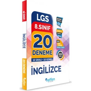 8. Sınıf Ingilizce Denemeleri