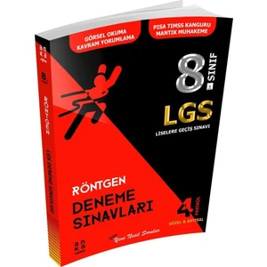 Anka Eğitim 8. Sınıf LGS Röntgen 4'lü Fasikül Deneme Sınavı