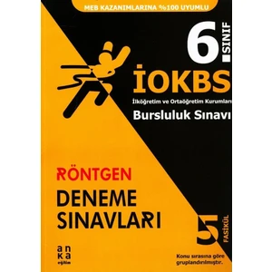 Anka Eğitim 6. Sınıf İOKBS Röntgen 5'li Fasikül Deneme Sınavları