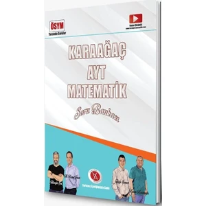 Karaağaç Yayınları AYT Matematik Soru Bankası