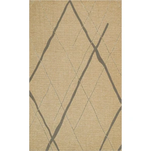 Eko Halı Brooklyn Brk 05 Natural Gri Hasır Dokulu Renkli Dokuma Kilim