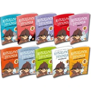 Çocuklar İçin Sherlock Holmes Seti 10 Kitap - Sir Arthur Conan Doyle