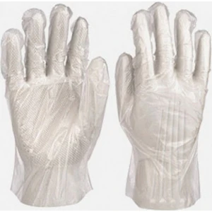 Polietilen Eldiven 100 Adet Şeffaf Eldivenler Temizlik İçin İdeal