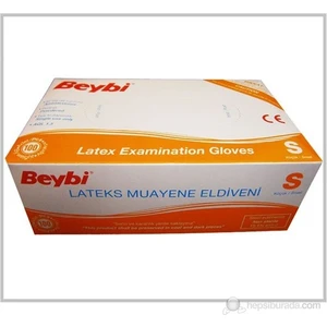Lateks Muayene Eldiveni Pudralı S
