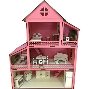 Zeycan Lazer Eğitici Ahşap Oyun Evi