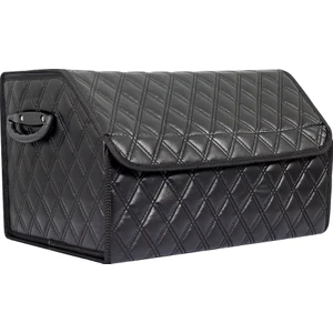 Oto Bagaj Organizeri Kapitone Deri Bagaj Kutu Çanta