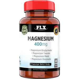 Magnezyum Magnesium Elementleri Complex 400 Mg 60 Tablet