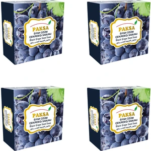Doğal Siyah Üzüm Sabunu 4x125 gr