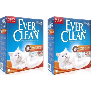 Ever Clean Fast Acting (Hızlı Topaklanma) Kedi Kum 10 Lt x 2 Adet