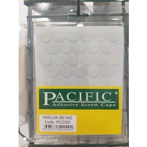 Vida Tapası - Parlak Beyaz 14MM