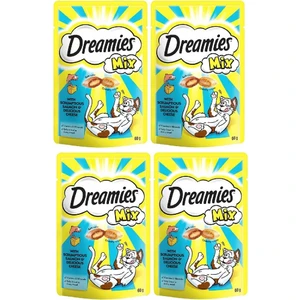 4 Paket Mix Peynirli Somonlu Kedi Ödülü Maması 60 gr