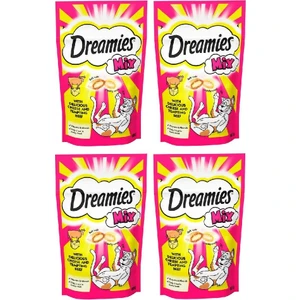 4 Paket Mix Peynirli Sığır Etli Kedi Ödülü Maması 60 gr