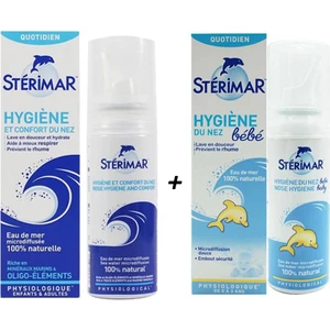 Deniz Suyu Burun Spreyi 100 ml + Sterimar Baby Sprey 100 ml