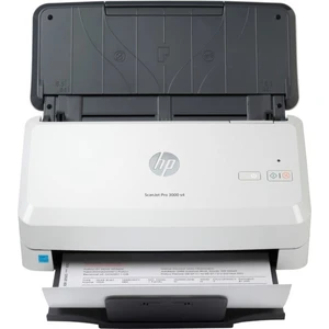 ScanJet Pro 3000 s4 Sheet-feed Tarayıcı, Günde 4.000 sayfaya kadar baskı kapasitesi, Duplex ADF, 6FW07A