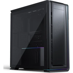 Enthoo 719, Yüksek Performanslı Full Tower, Çift Sistem/PSU Desteği, Büyük Depolama, Fan Hub, Temperli Cam, Alüminyum Panel, Dijital-RGB Bilgisayar Kasası -  Saten Siyah