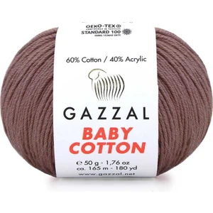 Baby Cotton El Örgü İpi Konyak 3455