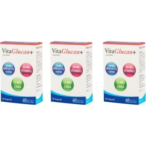 Vitaglucan Betaglucan 30 Kapsül - 3 Adet