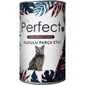 Yetişkin Kedi Parça Etli Soslu Kuzu Etli 400 gr