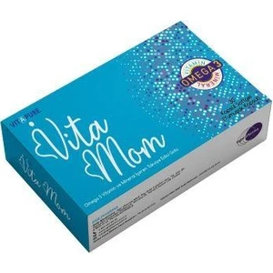 Vita Mom Omega 3 Vitamin ve Mineral Takviyesi 30 Kapsül