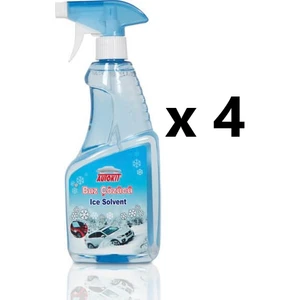 4 Adet Autokit Araç  Oto Cam Buz Çözücü - Don Çözücü 500 ml x 4