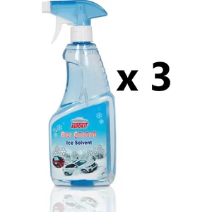 3 Adet Autokit Araç Oto Cam Buz Çözücü - Don Çözücü 500 ml x 3